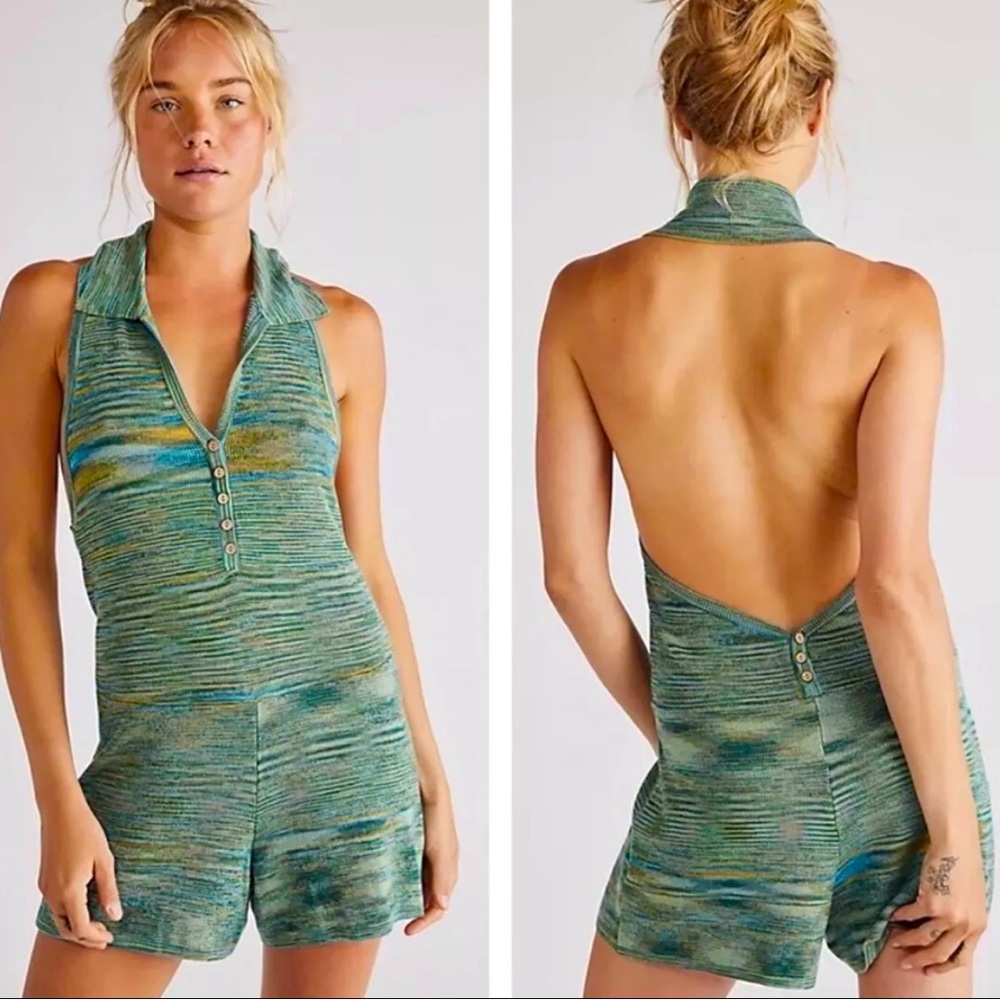 Free People Summer Nights One-Piece Romper